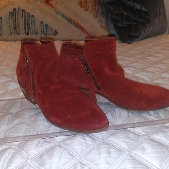 Sam Edelman Packer ankle boots booties Paprika 7 - Picture 9 of 9